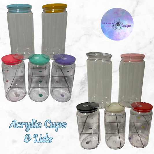 16oz Acrylic Cups