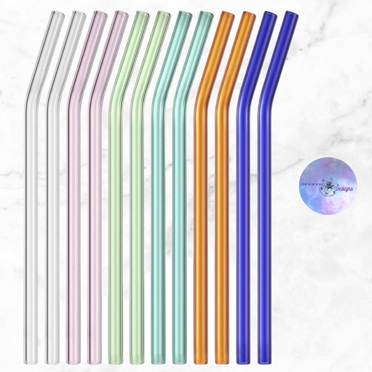 Glass Bent Straw