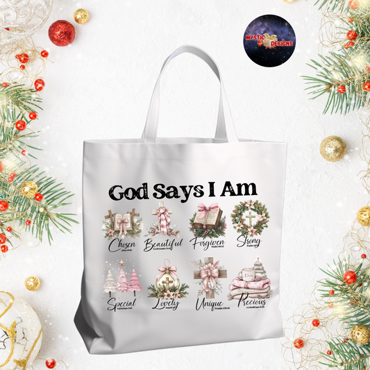 God Says Tote Bag