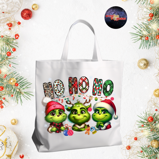 Grinch HoHoHo Tote Bag