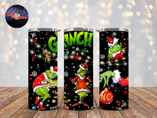 Grinch Xmas Tumbler