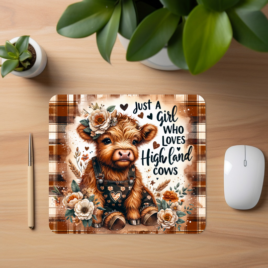 Highland Cow Mousepad