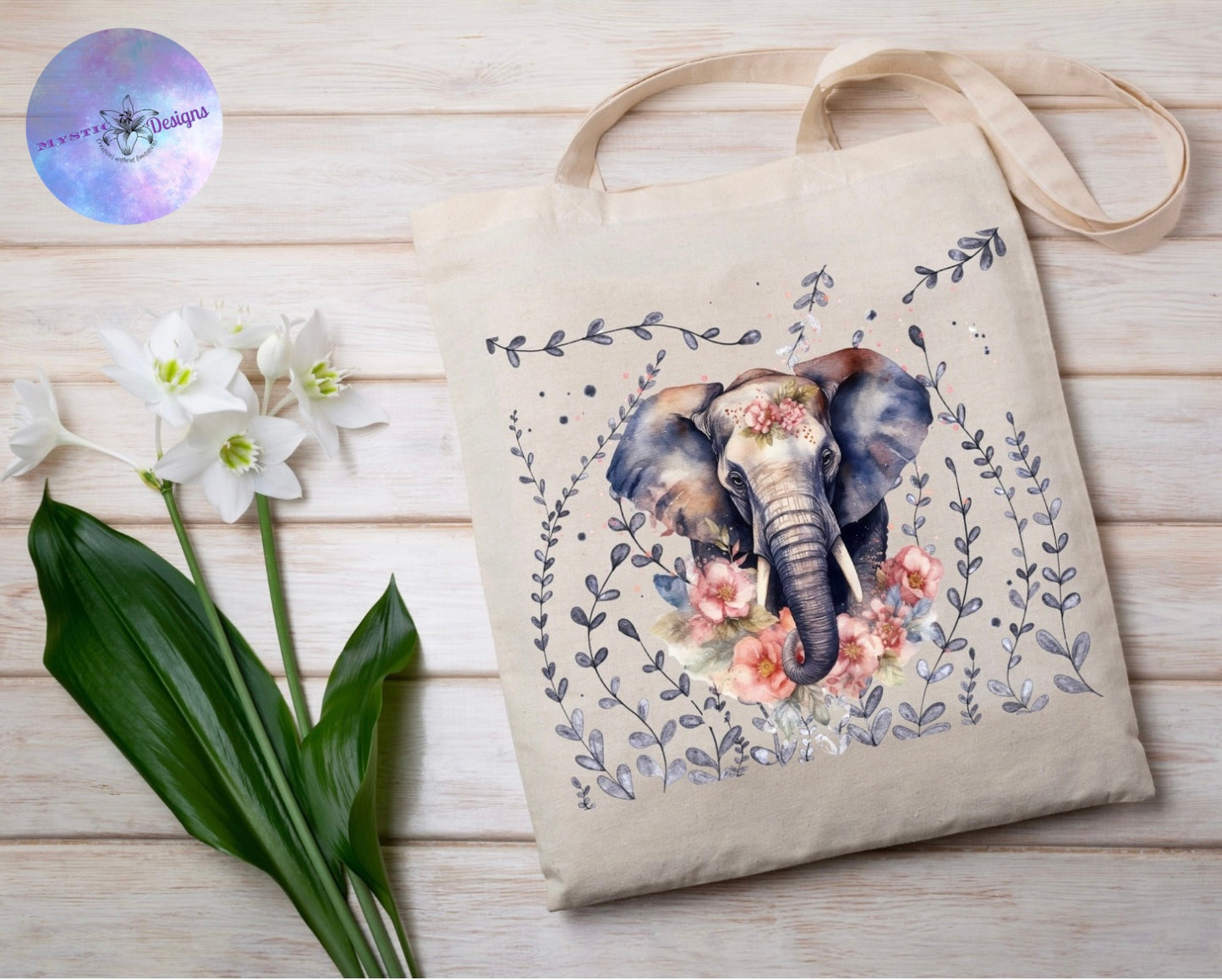 Elephant Tote Bag