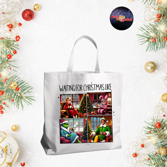 Waiting on Xmas Tote Bag