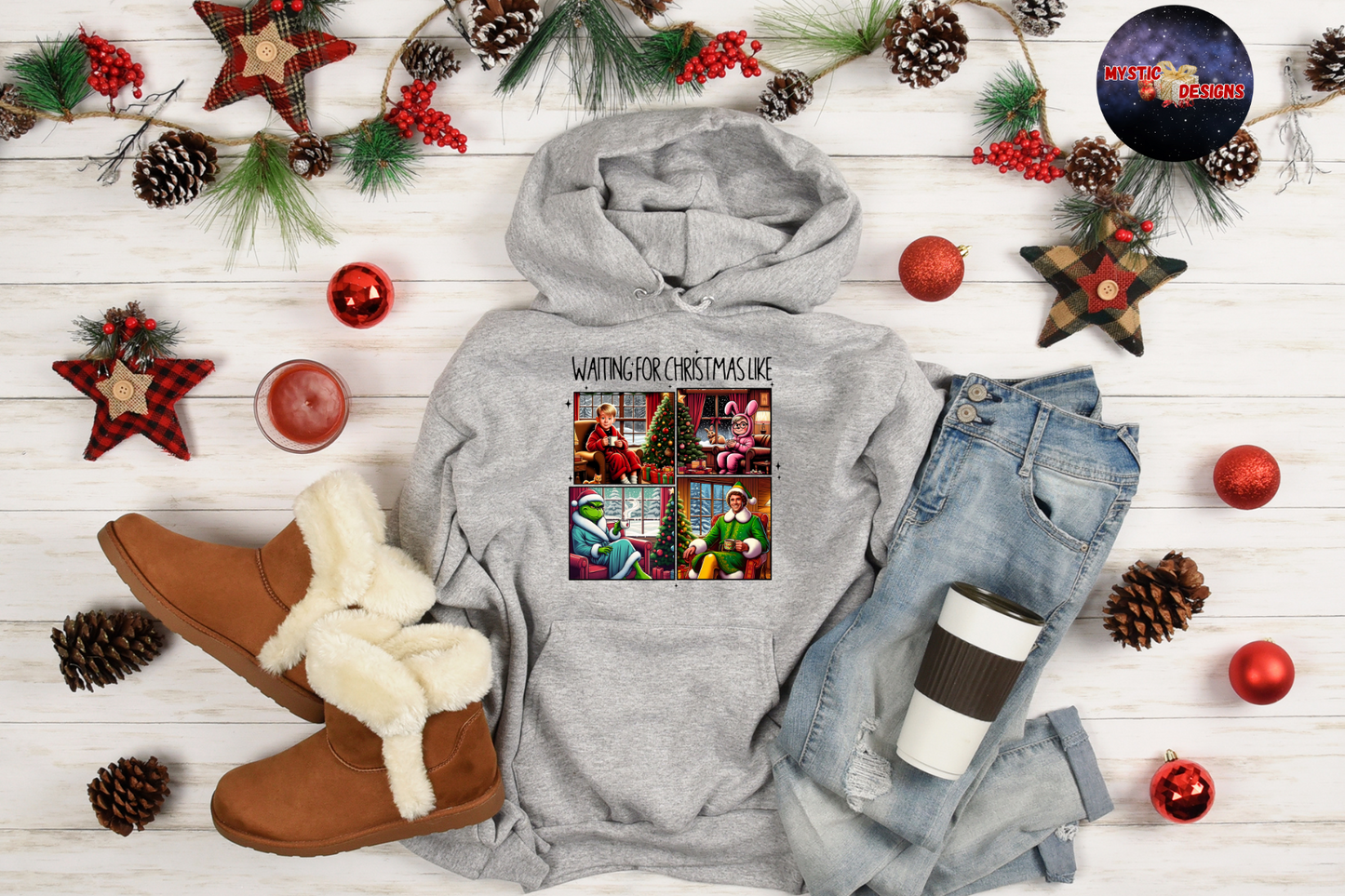 Waiting Xmas Hoodie