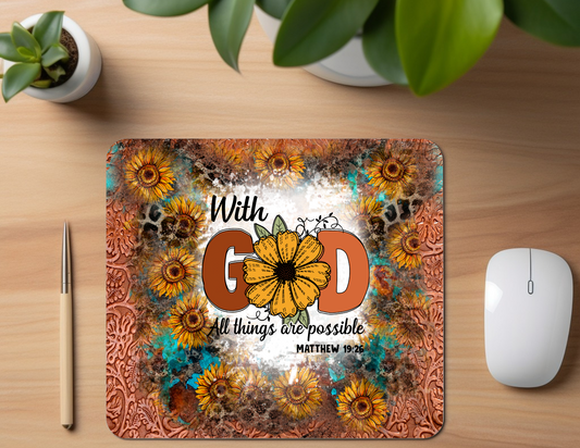 With God Mousepad